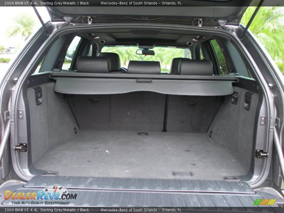 2004 BMW X5 4.4i Sterling Grey Metallic / Black Photo #24