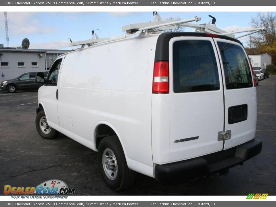 2007 Chevrolet Express 2500 Commercial Van Summit White / Medium Pewter Photo #8