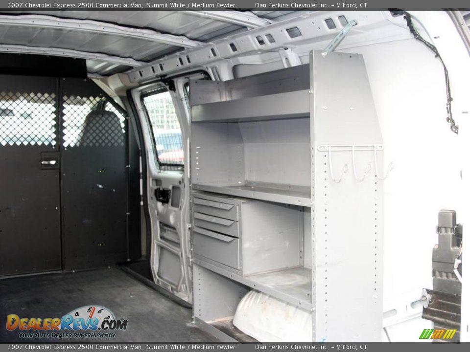 2007 Chevrolet Express 2500 Commercial Van Summit White / Medium Pewter Photo #10