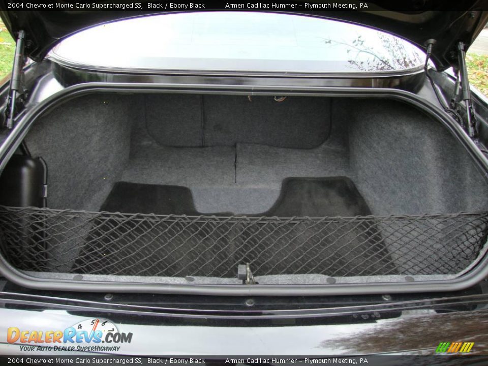 2004 Chevrolet Monte Carlo Supercharged SS Black / Ebony Black Photo #20