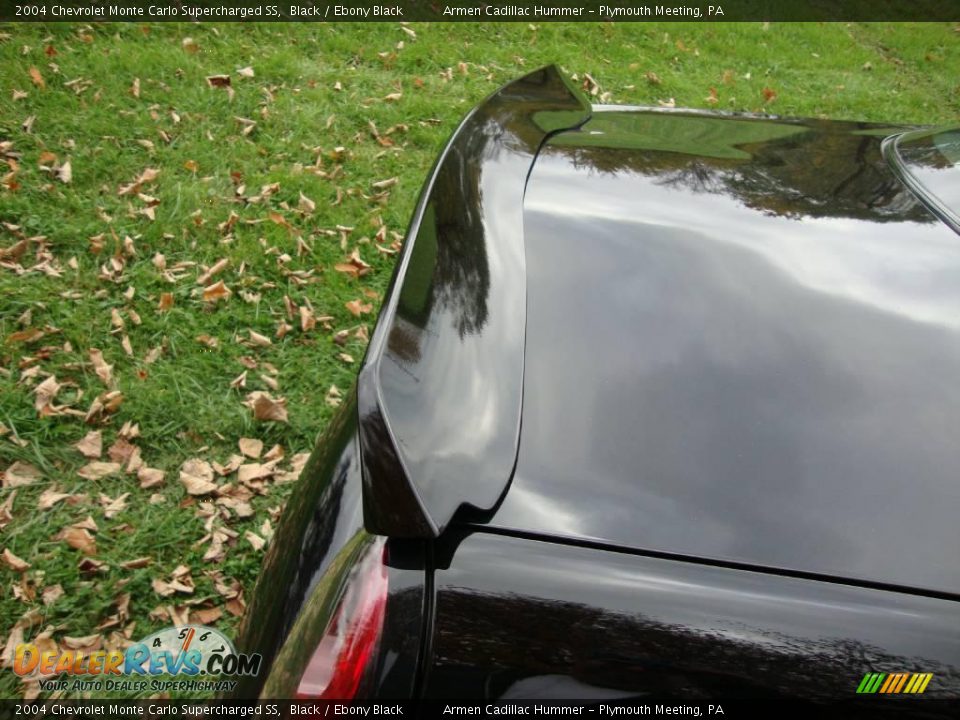 2004 Chevrolet Monte Carlo Supercharged SS Black / Ebony Black Photo #21