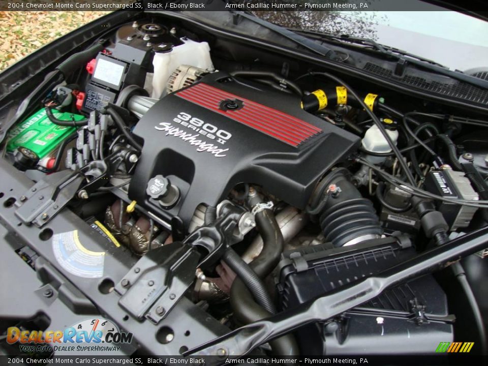 2004 Chevrolet Monte Carlo Supercharged SS Black / Ebony Black Photo #23