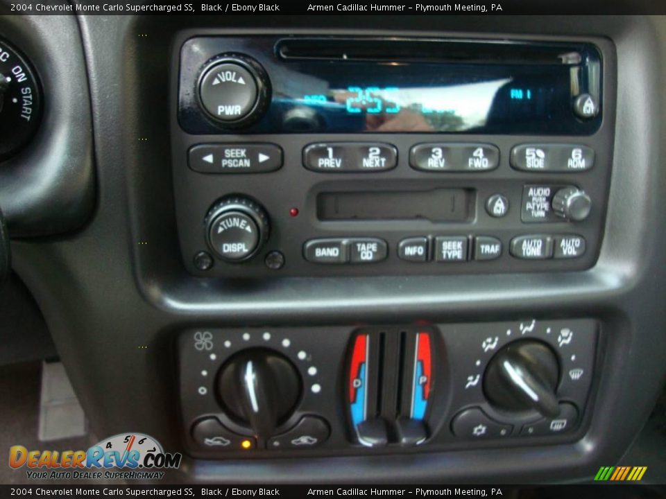 2004 Chevrolet Monte Carlo Supercharged SS Black / Ebony Black Photo #30