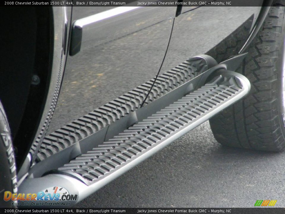 2008 Chevrolet Suburban 1500 LT 4x4 Black / Ebony/Light Titanium Photo #2