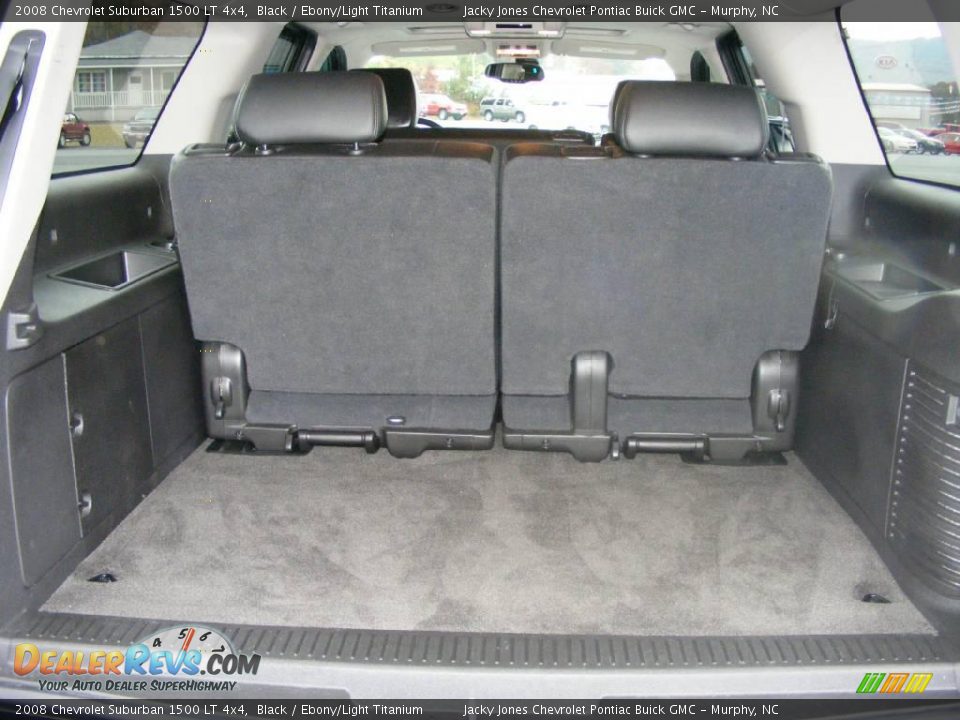 2008 Chevrolet Suburban 1500 LT 4x4 Black / Ebony/Light Titanium Photo #3