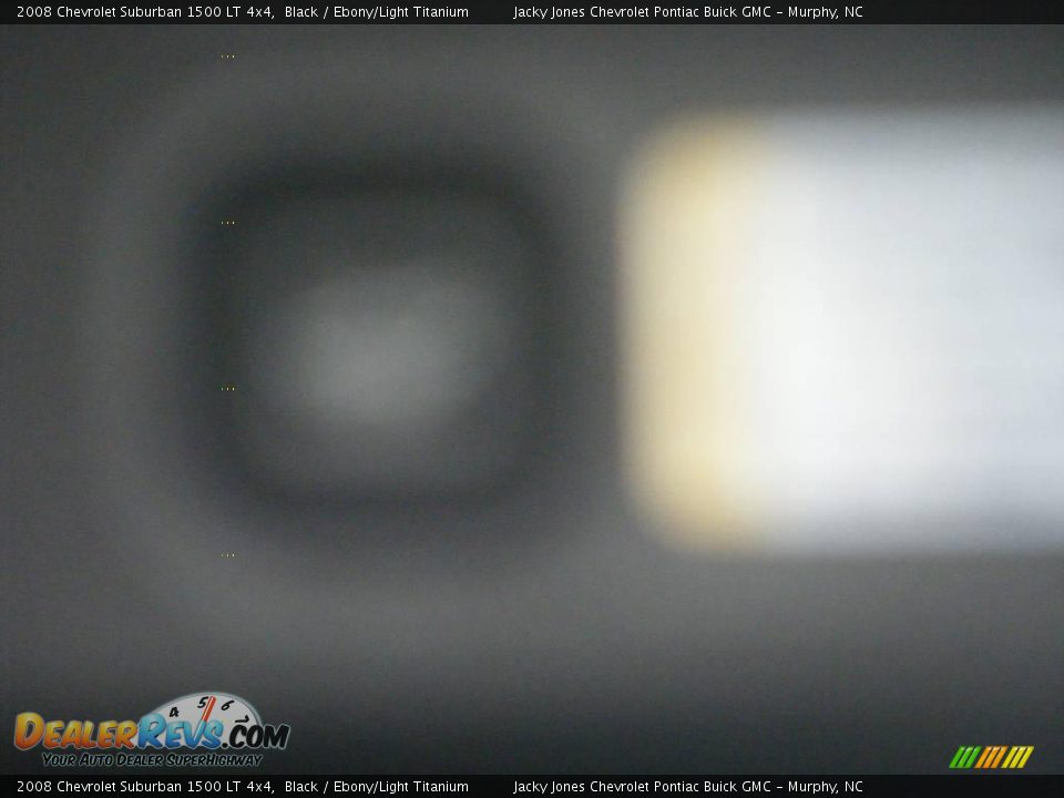 2008 Chevrolet Suburban 1500 LT 4x4 Black / Ebony/Light Titanium Photo #4