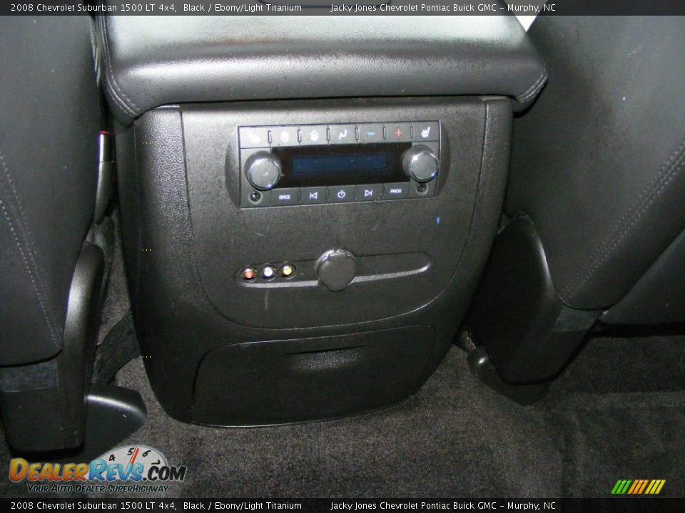 2008 Chevrolet Suburban 1500 LT 4x4 Black / Ebony/Light Titanium Photo #24