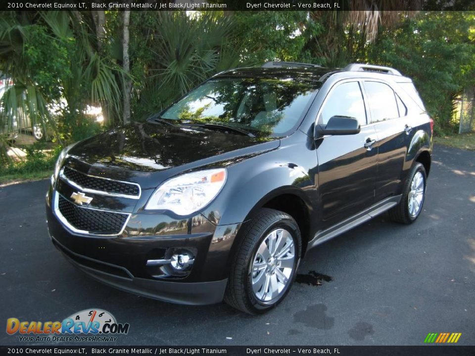 2010 Chevrolet Equinox LT Black Granite Metallic / Jet Black/Light Titanium Photo #1