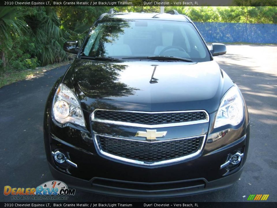 2010 Chevrolet Equinox LT Black Granite Metallic / Jet Black/Light Titanium Photo #2