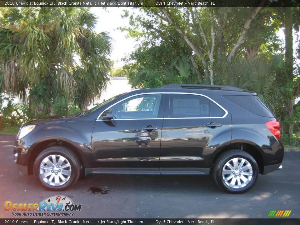2010 Chevrolet Equinox LT Black Granite Metallic / Jet Black/Light Titanium Photo #3