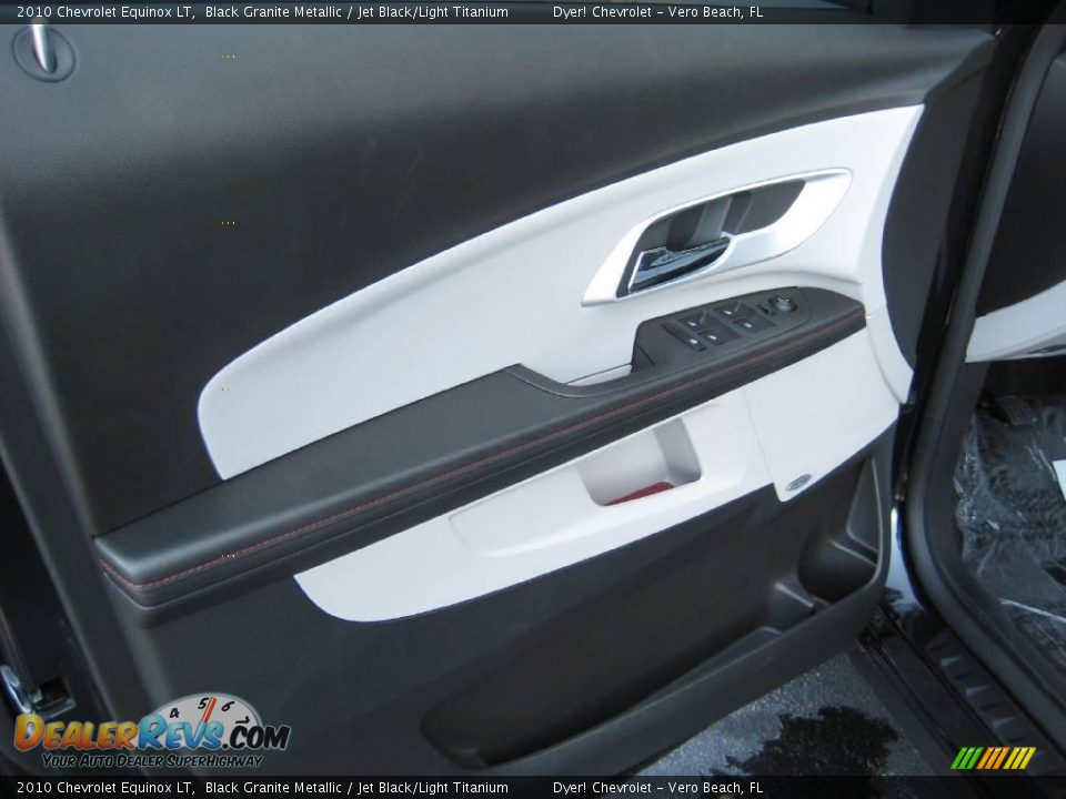 2010 Chevrolet Equinox LT Black Granite Metallic / Jet Black/Light Titanium Photo #7