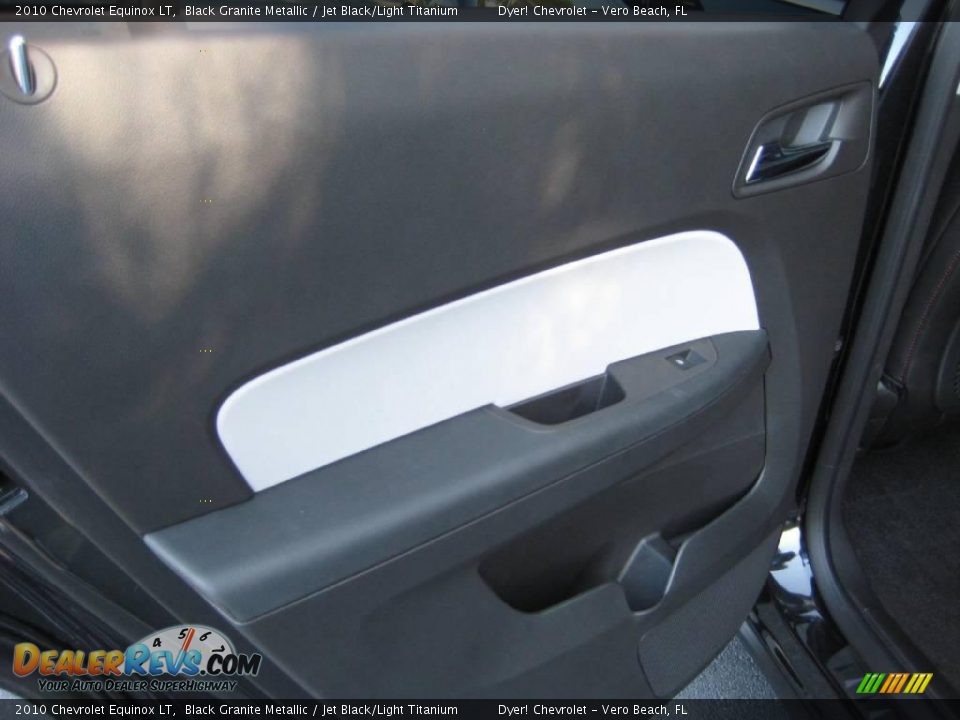 2010 Chevrolet Equinox LT Black Granite Metallic / Jet Black/Light Titanium Photo #9