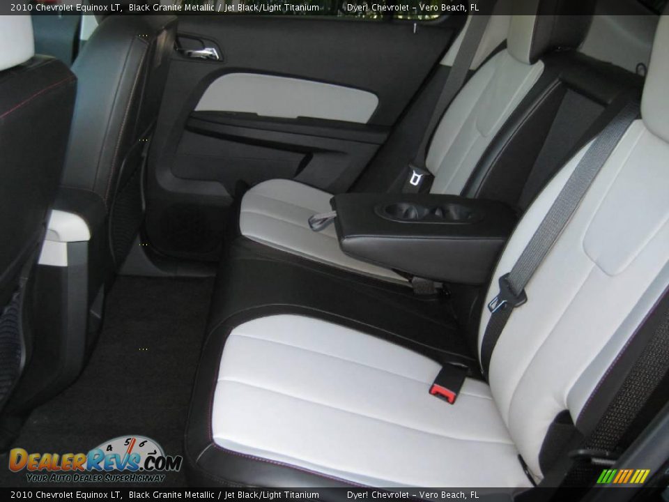 2010 Chevrolet Equinox LT Black Granite Metallic / Jet Black/Light Titanium Photo #10