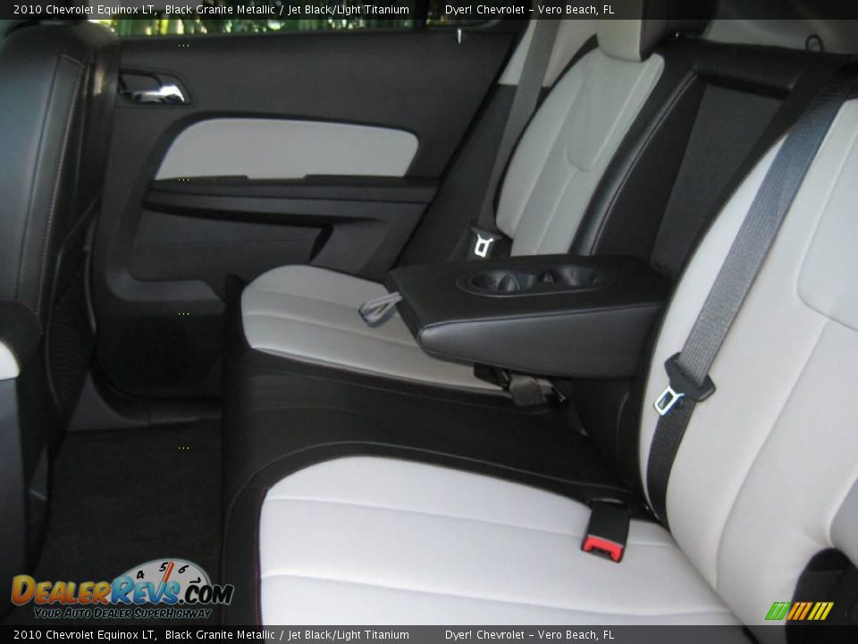 2010 Chevrolet Equinox LT Black Granite Metallic / Jet Black/Light Titanium Photo #11