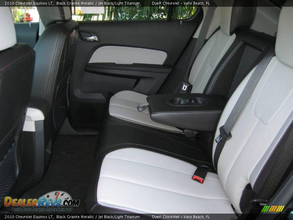 2010 Chevrolet Equinox LT Black Granite Metallic / Jet Black/Light Titanium Photo #12