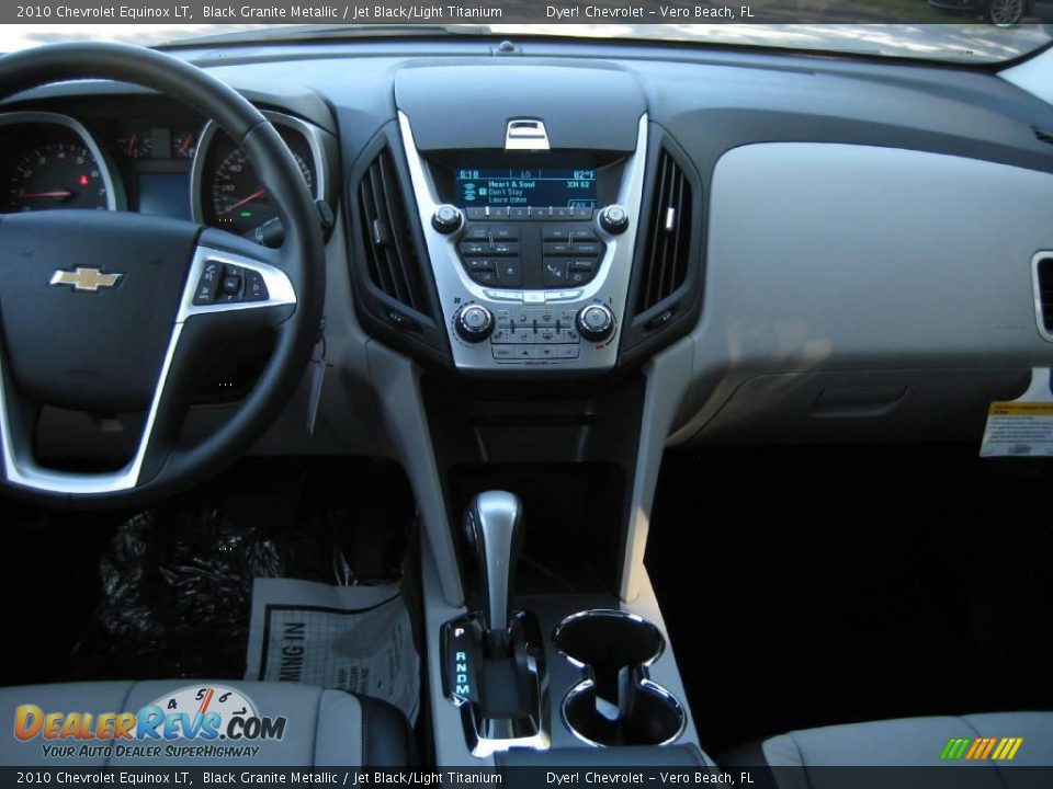2010 Chevrolet Equinox LT Black Granite Metallic / Jet Black/Light Titanium Photo #13