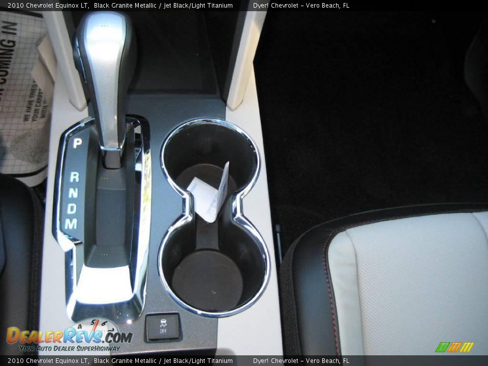 2010 Chevrolet Equinox LT Black Granite Metallic / Jet Black/Light Titanium Photo #15