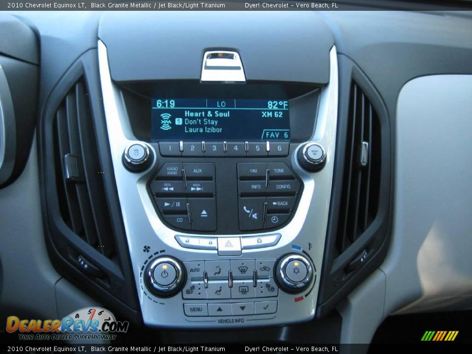 2010 Chevrolet Equinox LT Black Granite Metallic / Jet Black/Light Titanium Photo #16