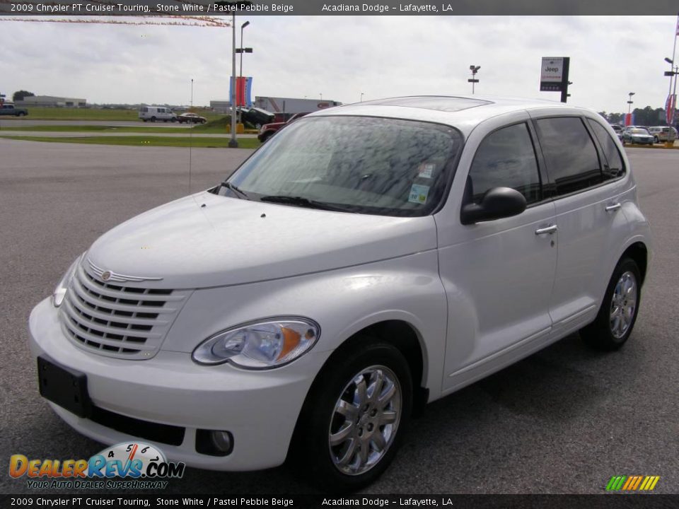 2009 Chrysler PT Cruiser Touring Stone White / Pastel Pebble Beige Photo #7