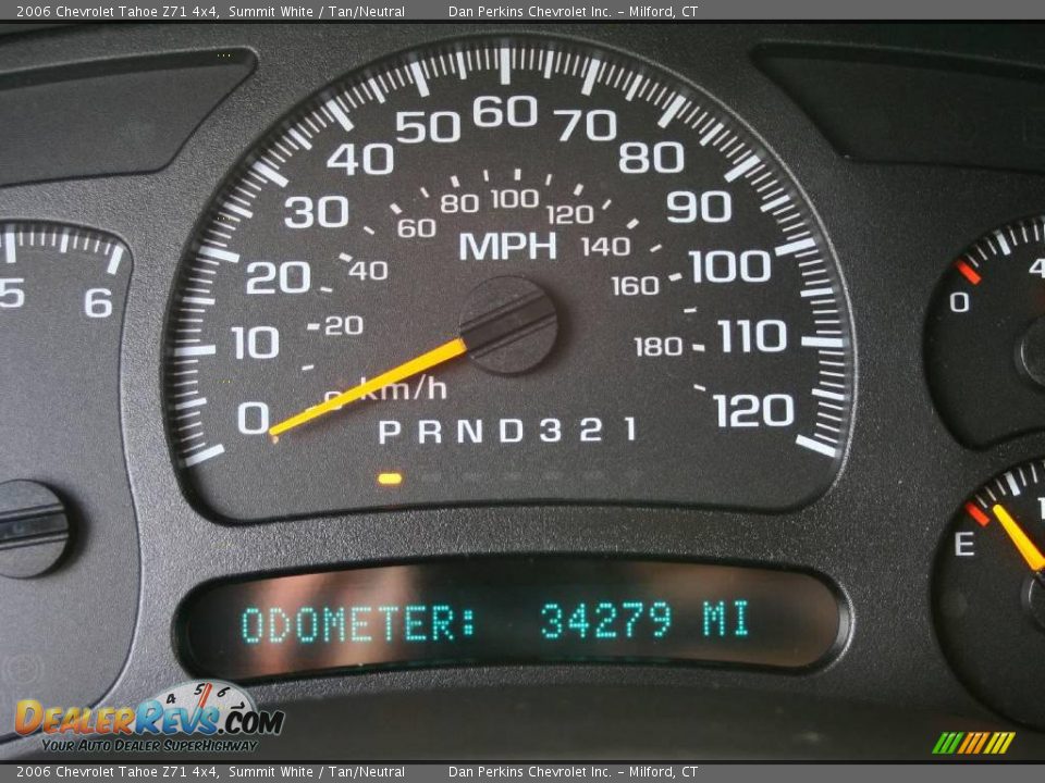2006 Chevrolet Tahoe Z71 4x4 Summit White / Tan/Neutral Photo #15