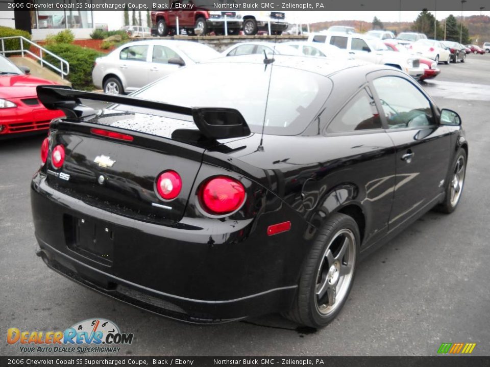 2006 Chevrolet Cobalt SS Supercharged Coupe Black / Ebony Photo #2