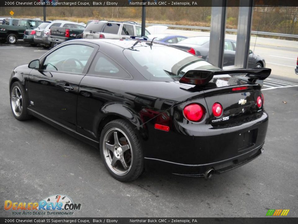 2006 Chevrolet Cobalt SS Supercharged Coupe Black / Ebony Photo #4