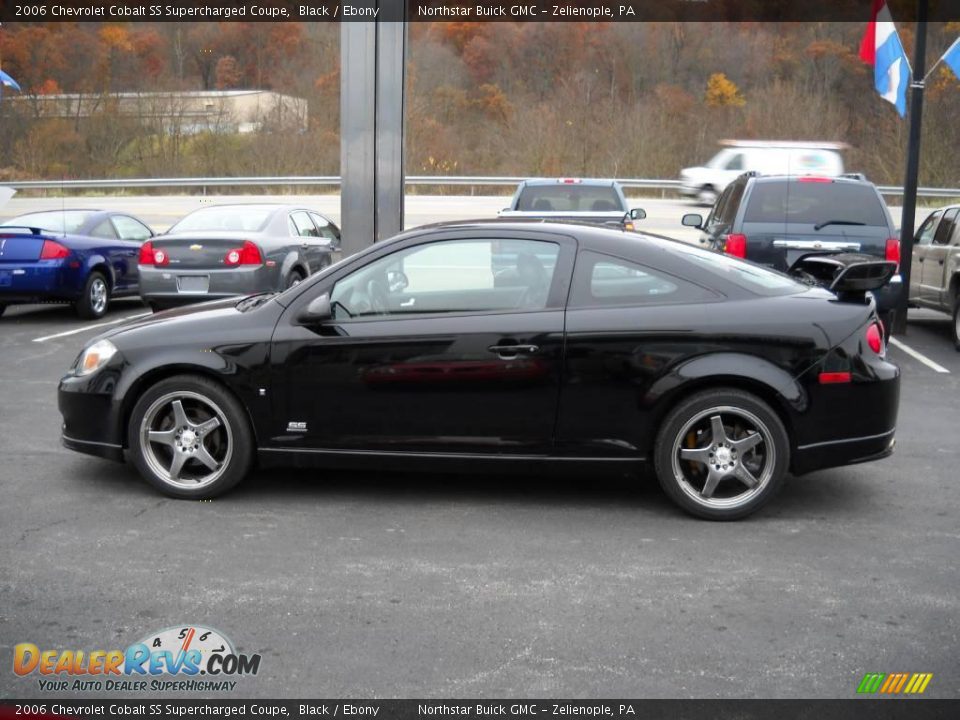2006 Chevrolet Cobalt SS Supercharged Coupe Black / Ebony Photo #5