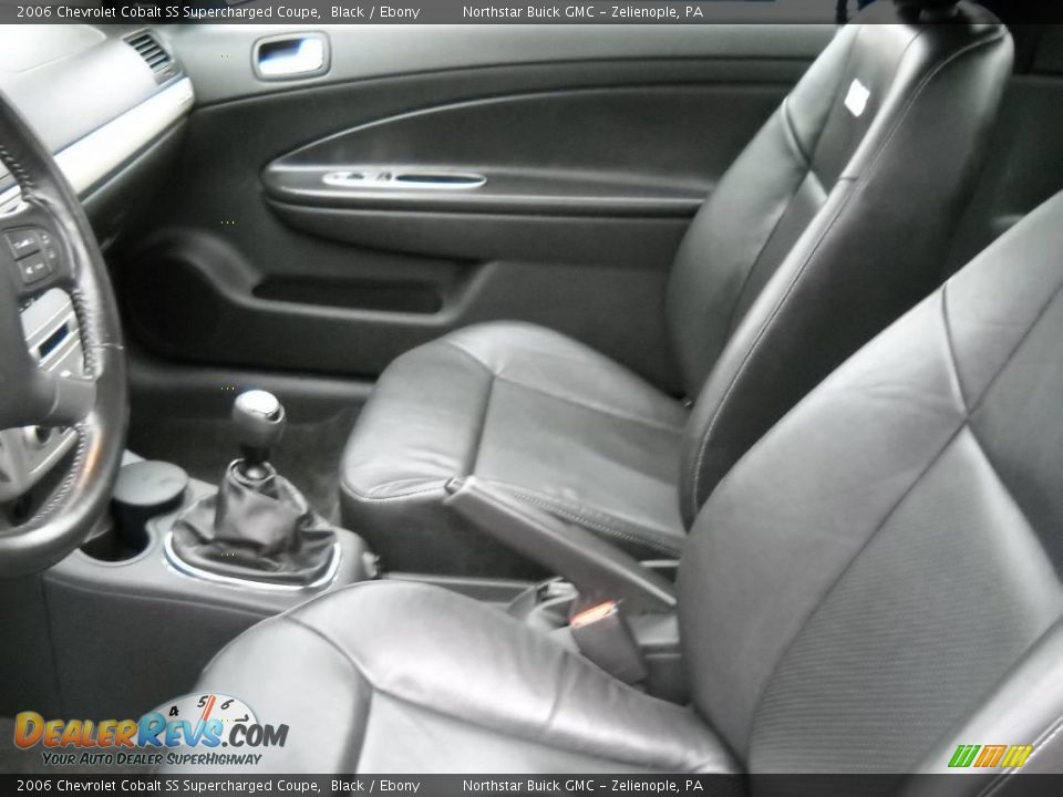 2006 Chevrolet Cobalt SS Supercharged Coupe Black / Ebony Photo #8