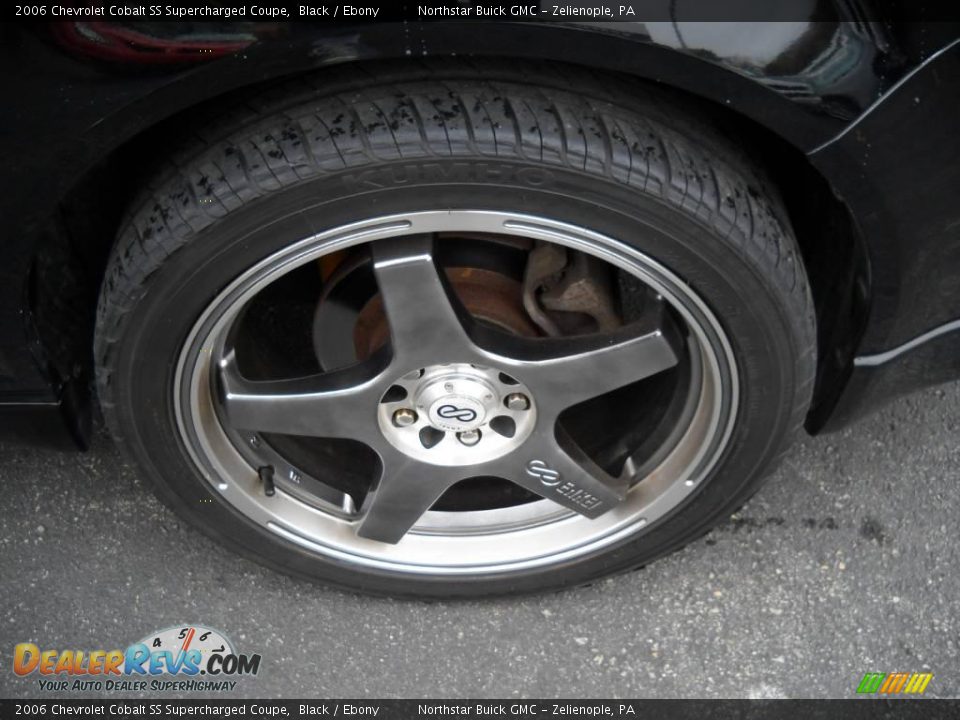 2006 Chevrolet Cobalt SS Supercharged Coupe Black / Ebony Photo #12