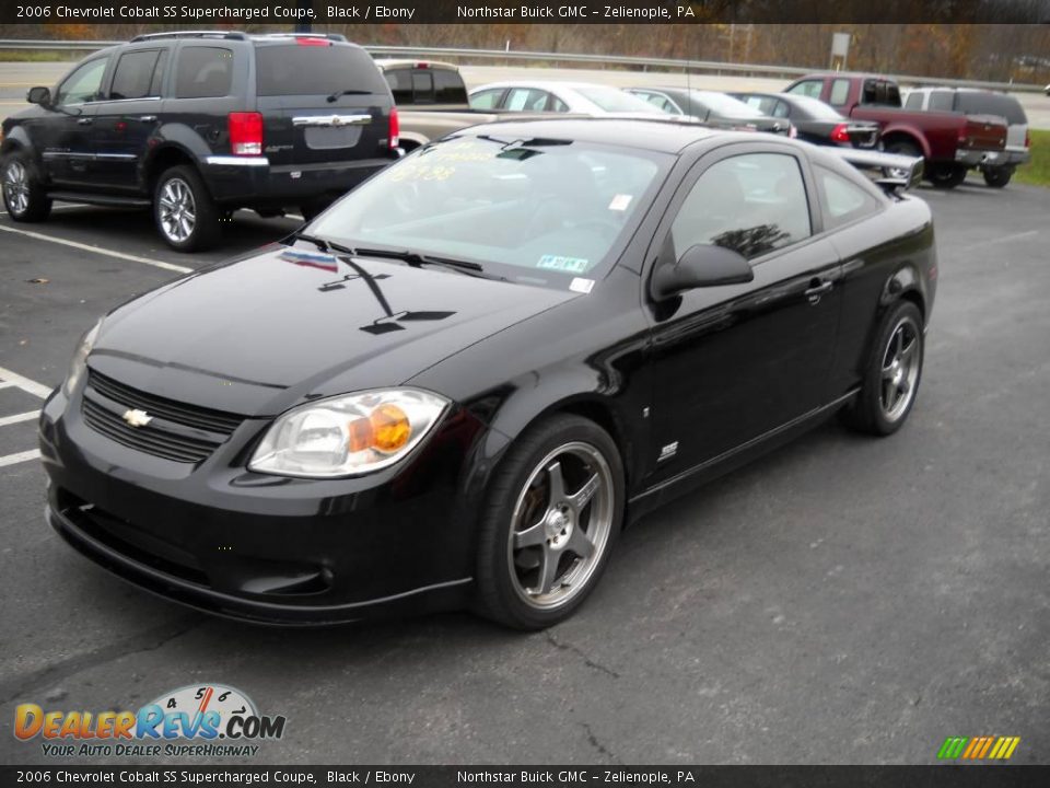 2006 Chevrolet Cobalt SS Supercharged Coupe Black / Ebony Photo #14