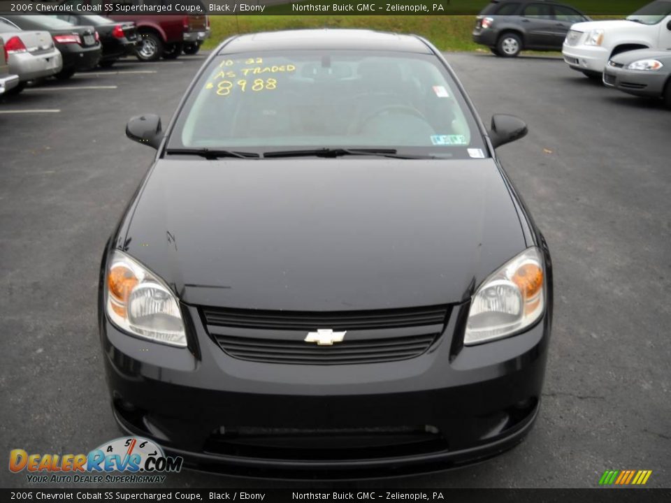 2006 Chevrolet Cobalt SS Supercharged Coupe Black / Ebony Photo #15