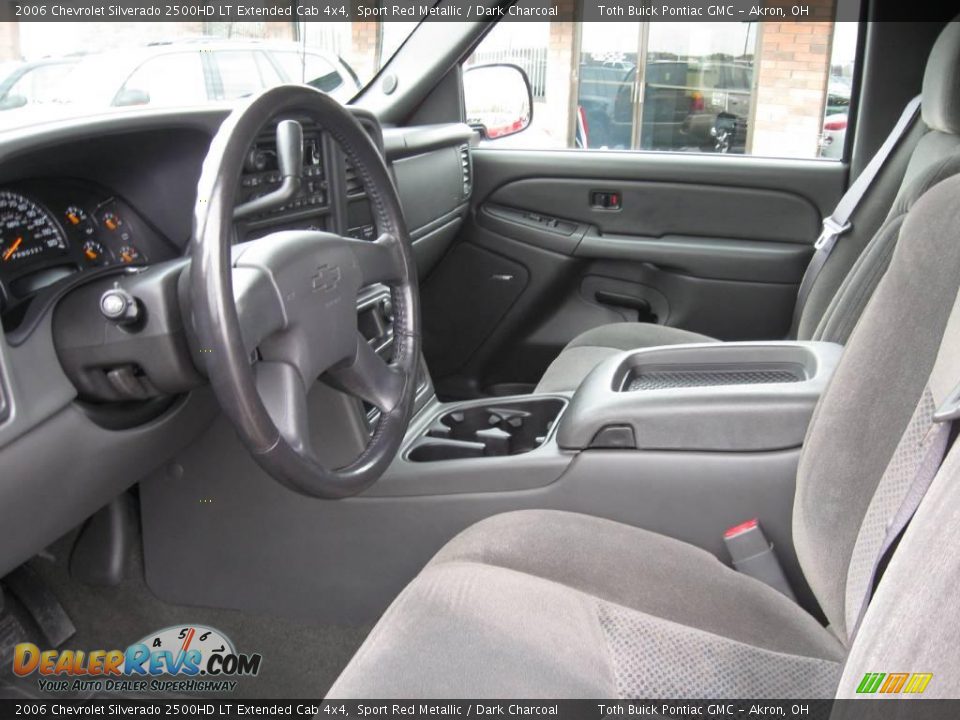 2006 Chevrolet Silverado 2500HD LT Extended Cab 4x4 Sport Red Metallic / Dark Charcoal Photo #7