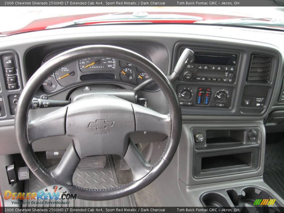 2006 Chevrolet Silverado 2500HD LT Extended Cab 4x4 Sport Red Metallic / Dark Charcoal Photo #9