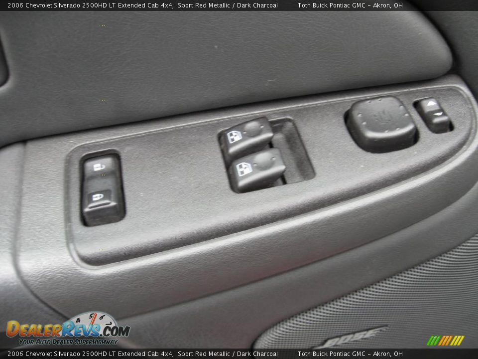 2006 Chevrolet Silverado 2500HD LT Extended Cab 4x4 Sport Red Metallic / Dark Charcoal Photo #10