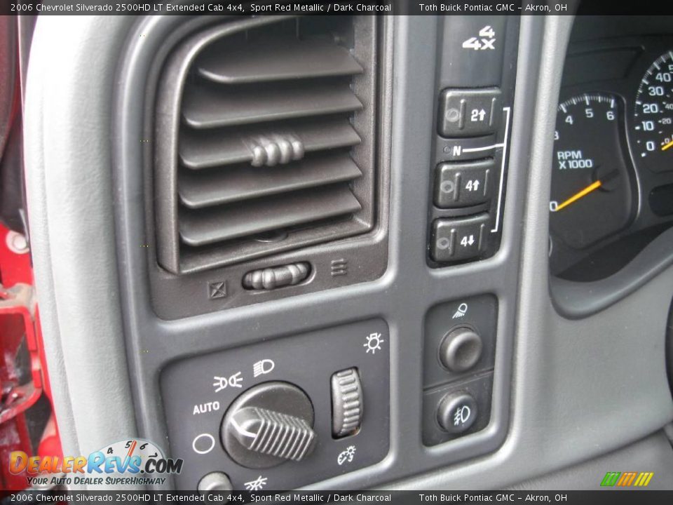 2006 Chevrolet Silverado 2500HD LT Extended Cab 4x4 Sport Red Metallic / Dark Charcoal Photo #11