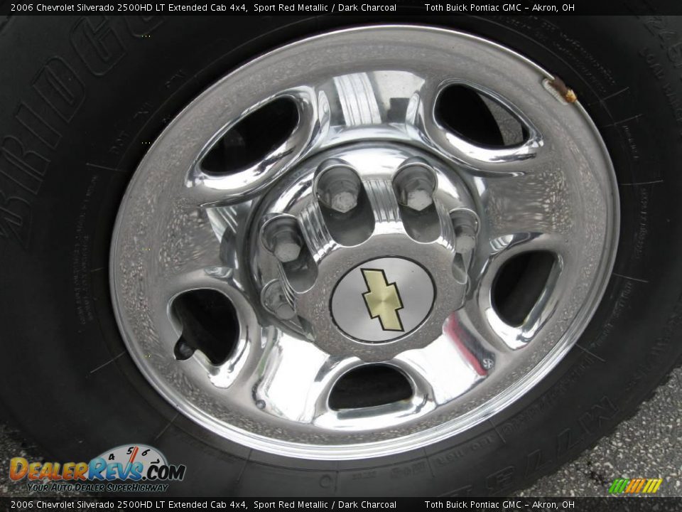 2006 Chevrolet Silverado 2500HD LT Extended Cab 4x4 Sport Red Metallic / Dark Charcoal Photo #13