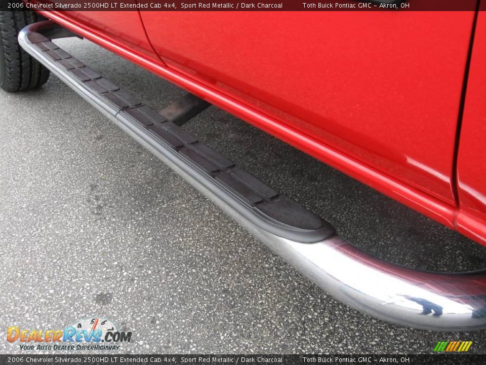 2006 Chevrolet Silverado 2500HD LT Extended Cab 4x4 Sport Red Metallic / Dark Charcoal Photo #15