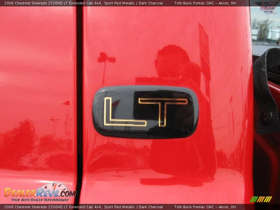 2006 Chevrolet Silverado 2500HD LT Extended Cab 4x4 Sport Red Metallic / Dark Charcoal Photo #16