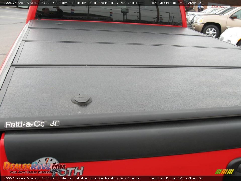 2006 Chevrolet Silverado 2500HD LT Extended Cab 4x4 Sport Red Metallic / Dark Charcoal Photo #18