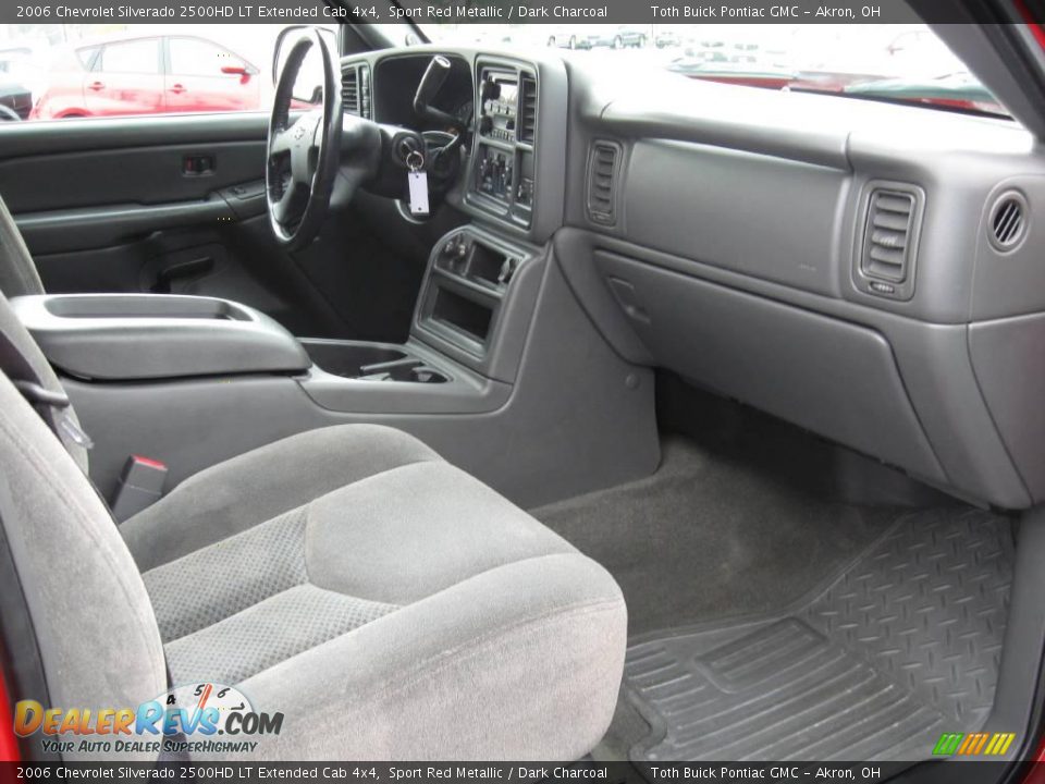 2006 Chevrolet Silverado 2500HD LT Extended Cab 4x4 Sport Red Metallic / Dark Charcoal Photo #20