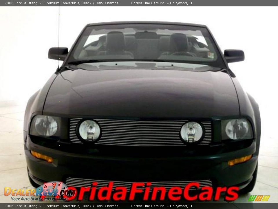 2006 Ford Mustang GT Premium Convertible Black / Dark Charcoal Photo #5
