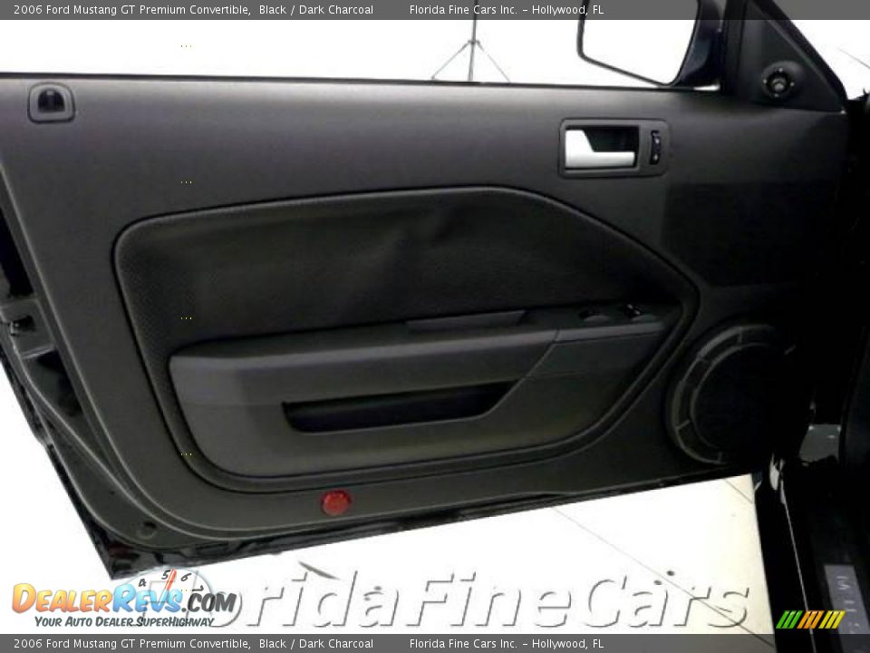 2006 Ford Mustang GT Premium Convertible Black / Dark Charcoal Photo #12