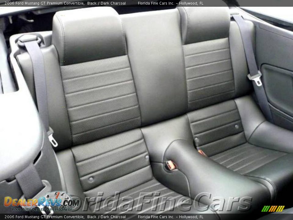 2006 Ford Mustang GT Premium Convertible Black / Dark Charcoal Photo #15