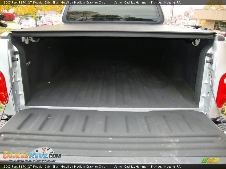 2003 Ford F150 XLT Regular Cab Silver Metallic / Medium Graphite Grey Photo #19