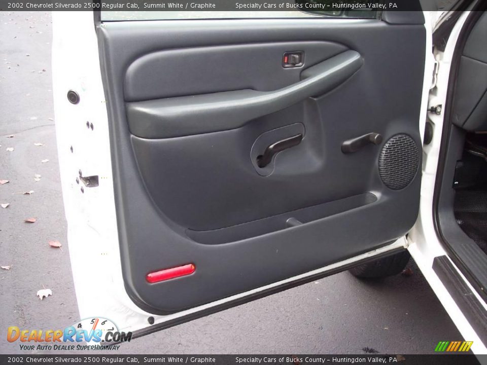 2002 Chevrolet Silverado 2500 Regular Cab Summit White / Graphite Photo #20