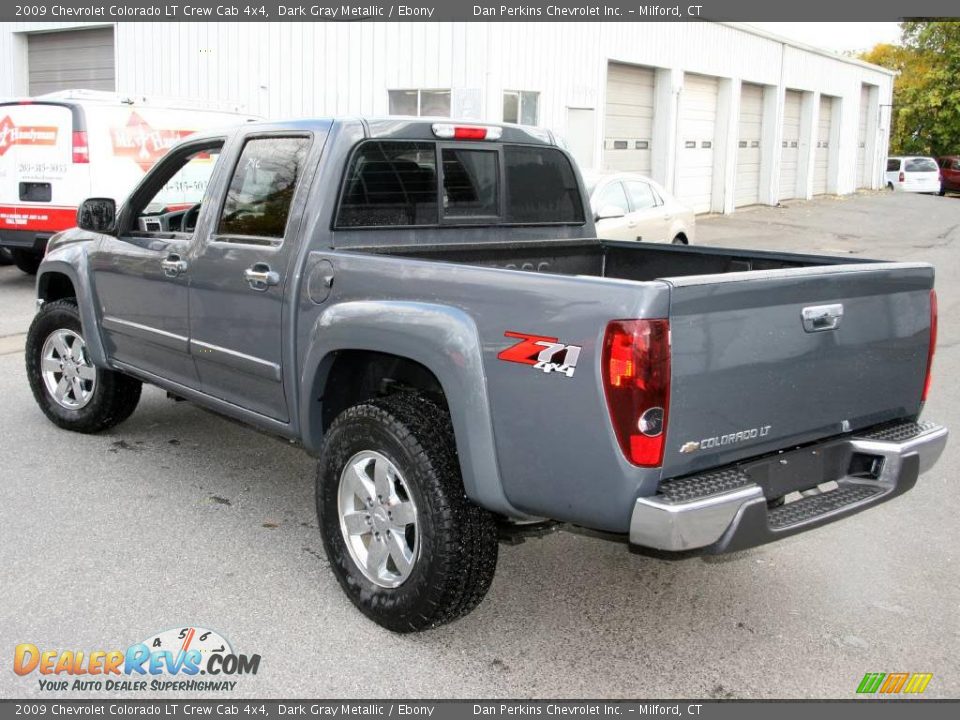 2009 Chevrolet Colorado LT Crew Cab 4x4 Dark Gray Metallic / Ebony Photo #6