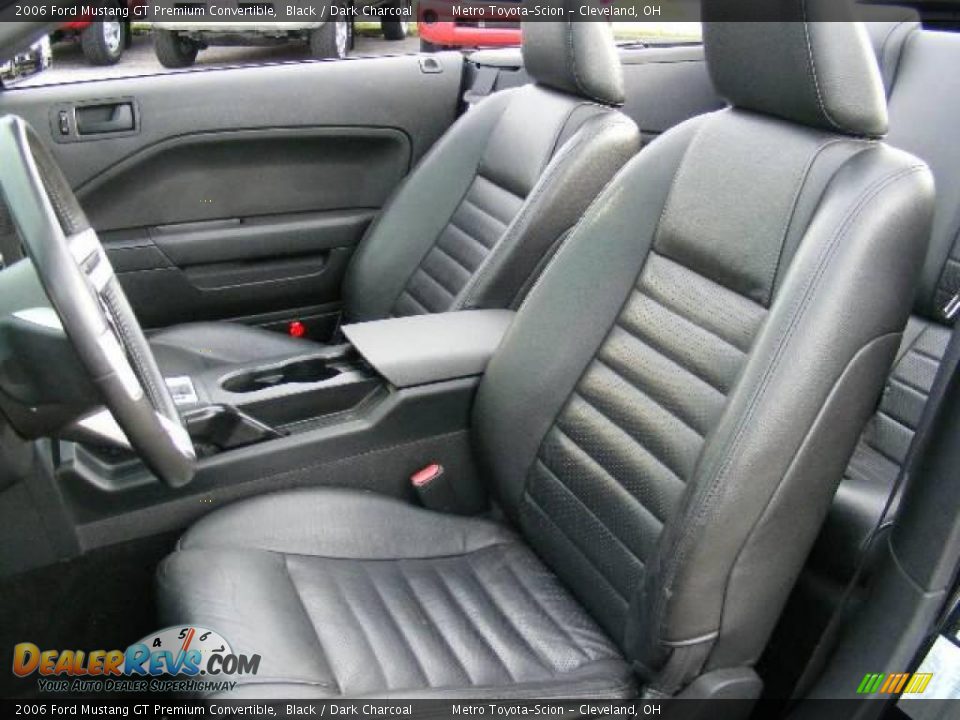 2006 Ford Mustang GT Premium Convertible Black / Dark Charcoal Photo #10