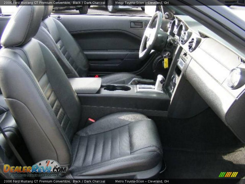 2006 Ford Mustang GT Premium Convertible Black / Dark Charcoal Photo #14