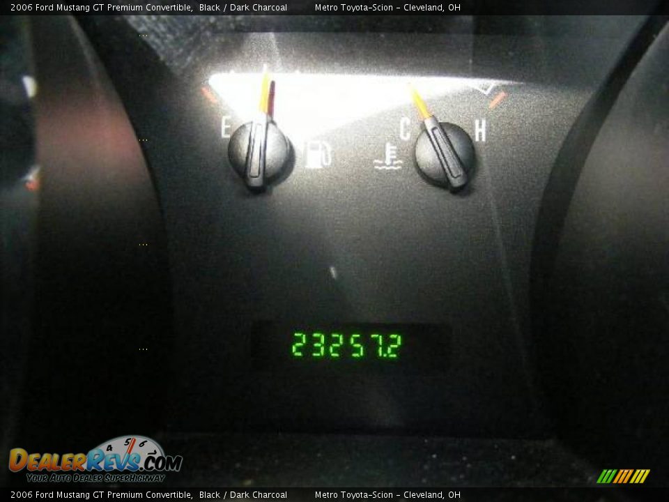 2006 Ford Mustang GT Premium Convertible Black / Dark Charcoal Photo #18