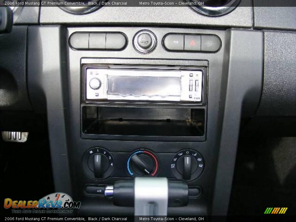 2006 Ford Mustang GT Premium Convertible Black / Dark Charcoal Photo #19